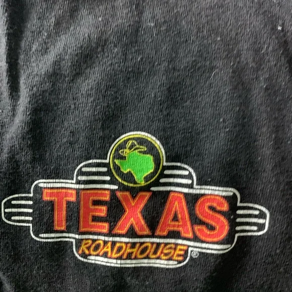 Vintage Texas Roadhouse Black Tee Nowhere else but - Picture 6 of 11